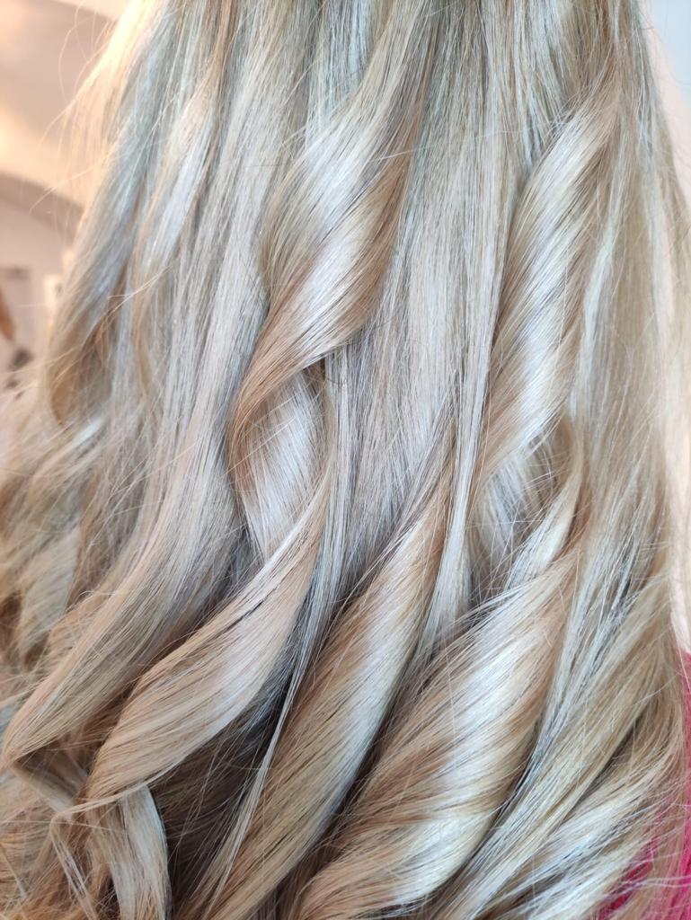 Blonde Haare